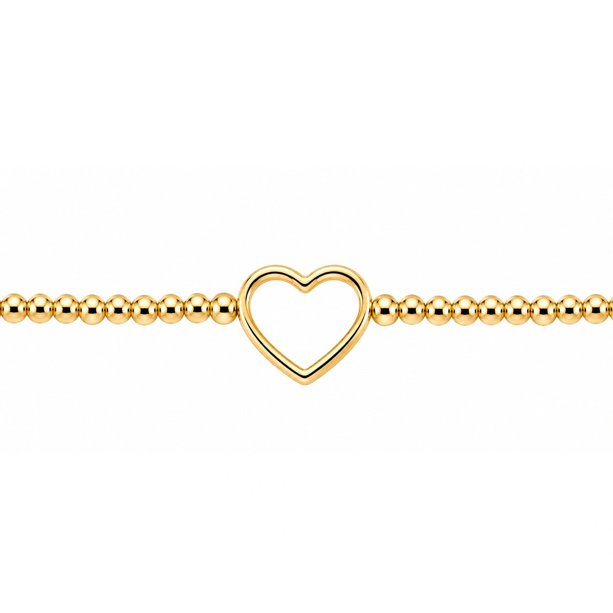 Pulsera con Anillitos y Corazón