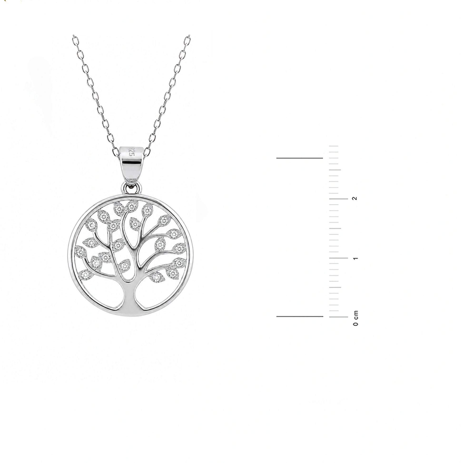 Conjunto Árbol de la Vida con Circonitas
