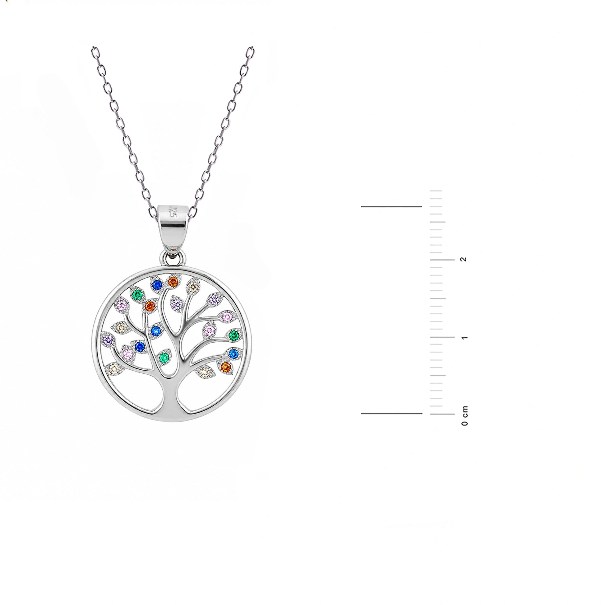 Conjunto Árbol de la Vida con Circonitas
