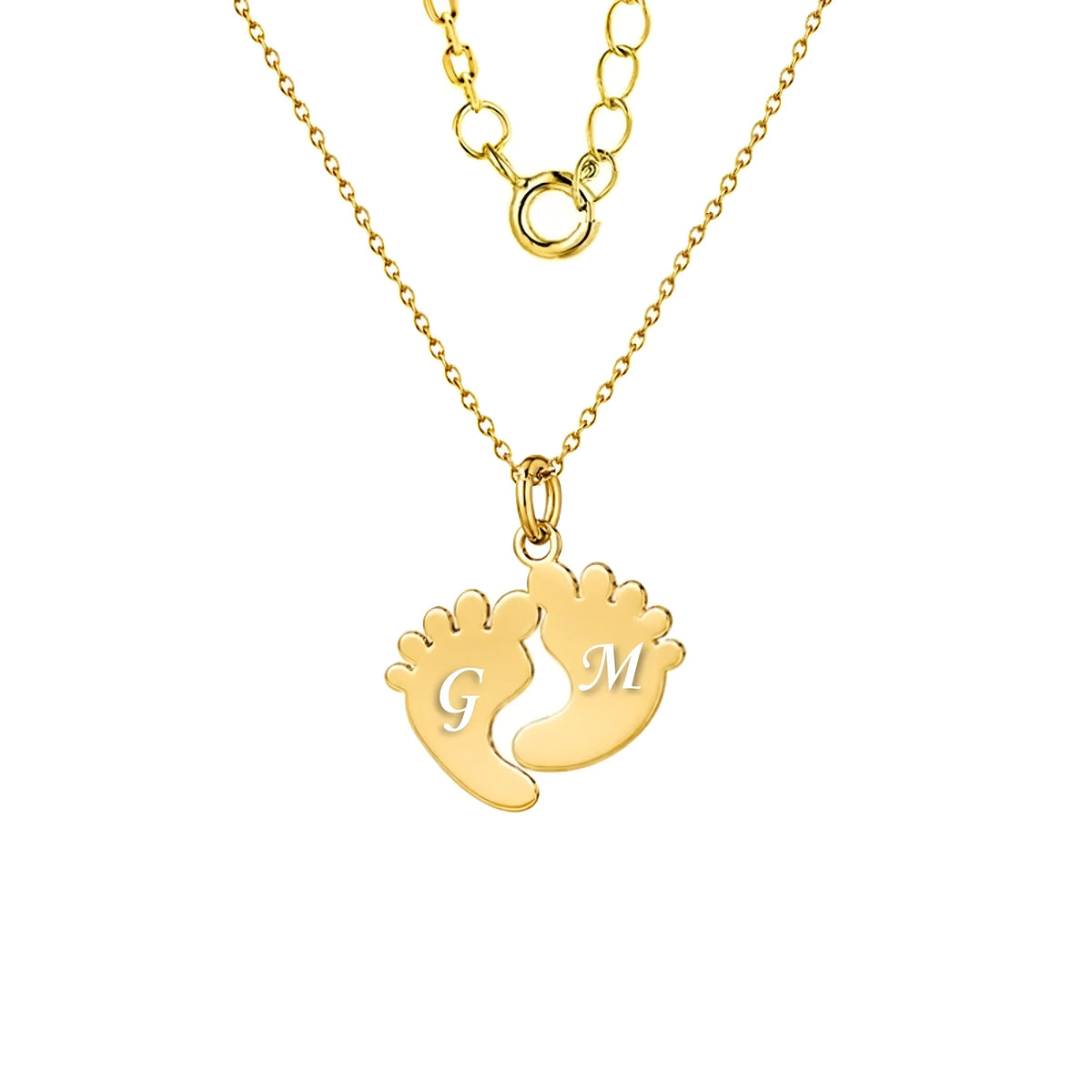 Collar en Oro con Huellitas