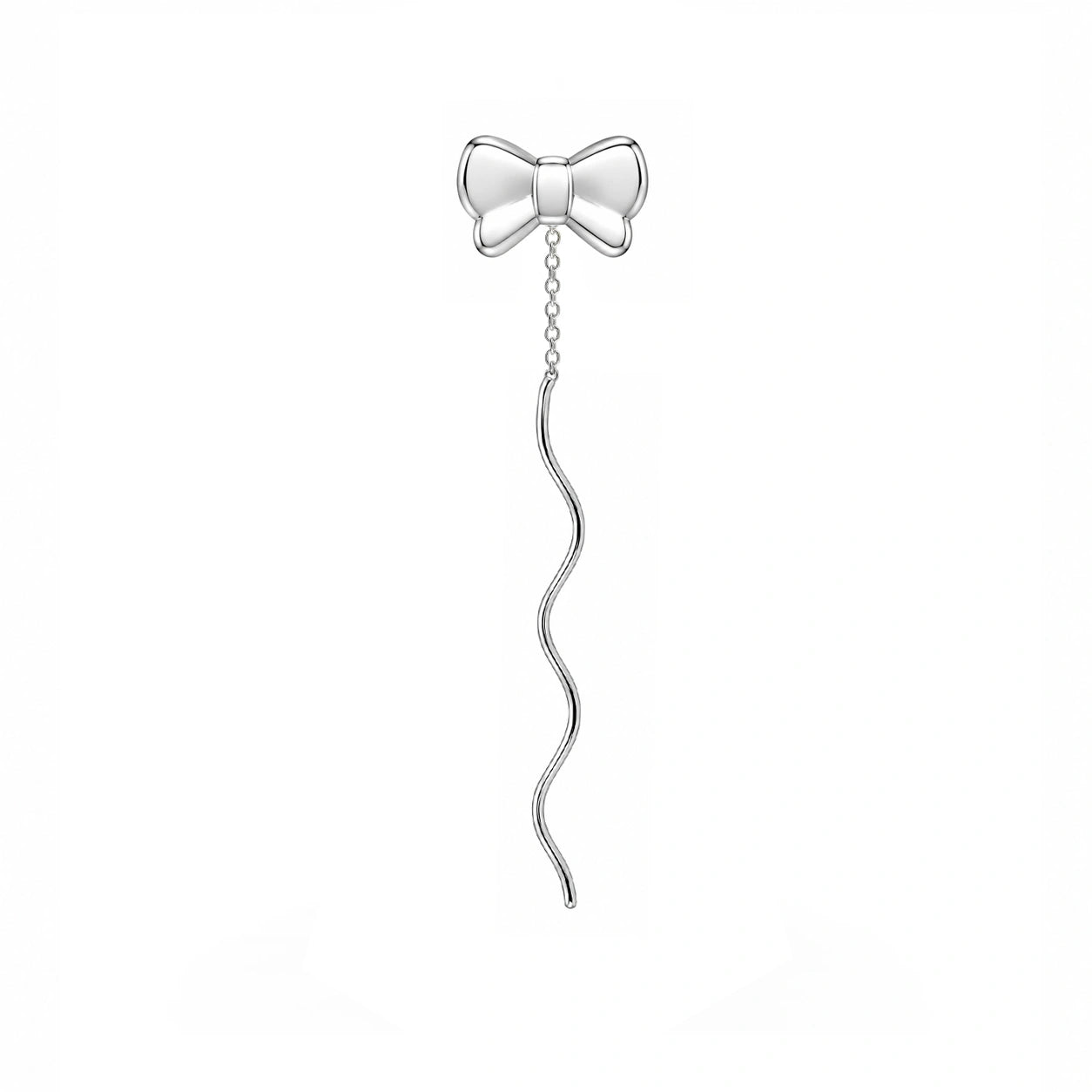 Orecchino Singolo Saliscendi Twist