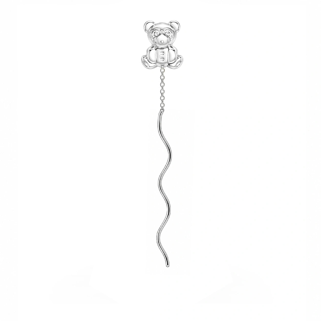 Orecchino Singolo Saliscendi Twist