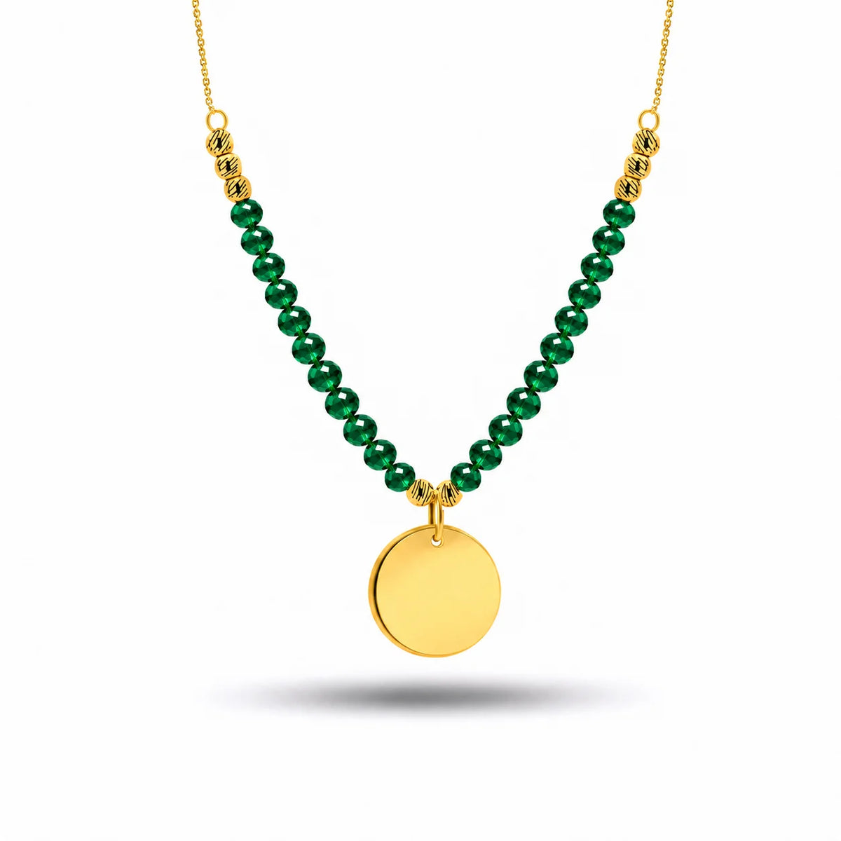 Collana con Giada e Medaglia Incidibile (Copia)