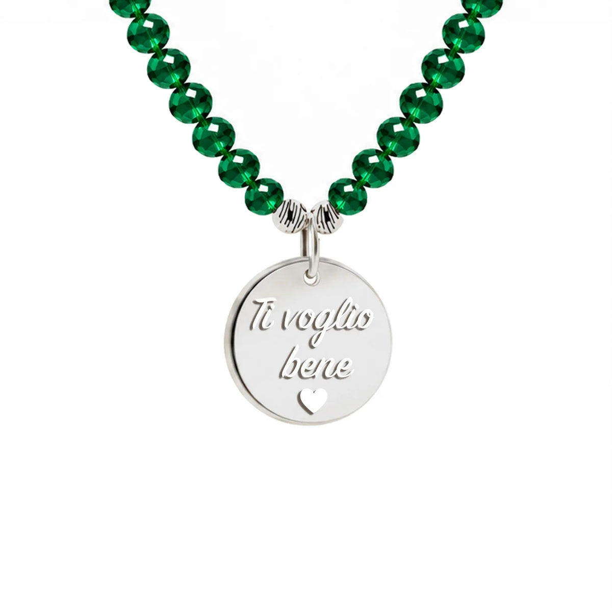 Collana con Giada e Medaglia Incidibile (Copia)
