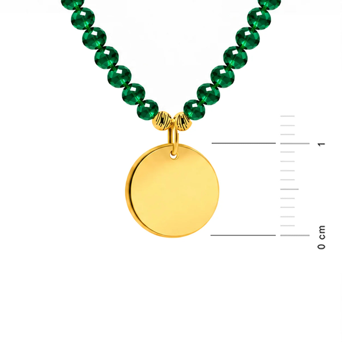 Collana con Giada e Medaglia Incidibile (Copia)