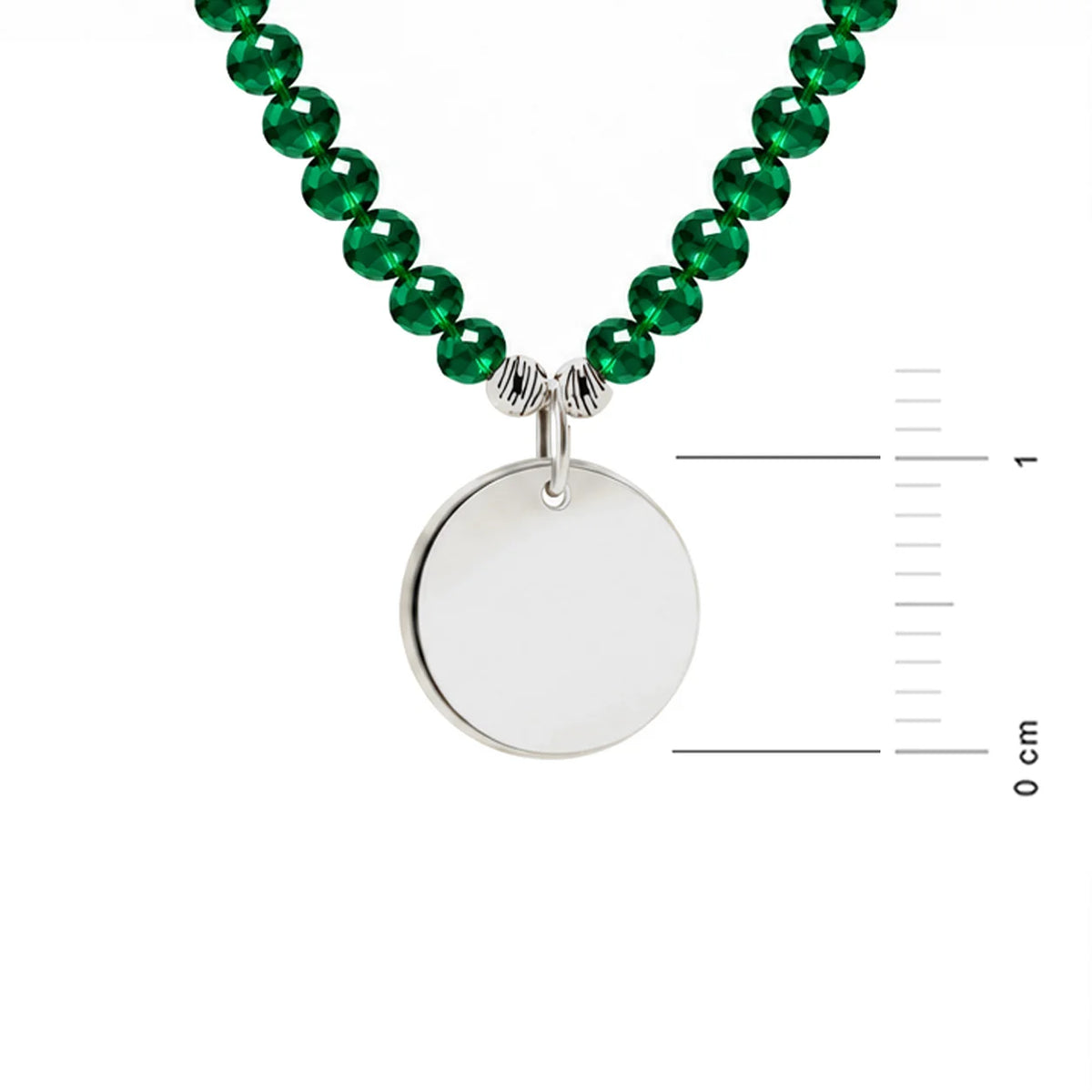 Collana con Giada e Medaglia Incidibile (Copia)