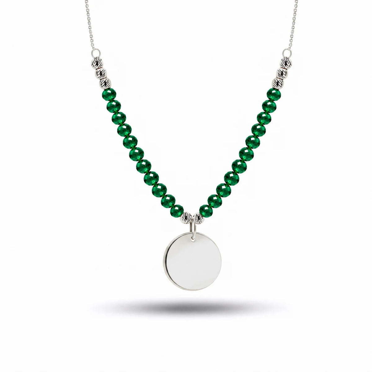 Collana con Giada e Medaglia Incidibile (Copia)