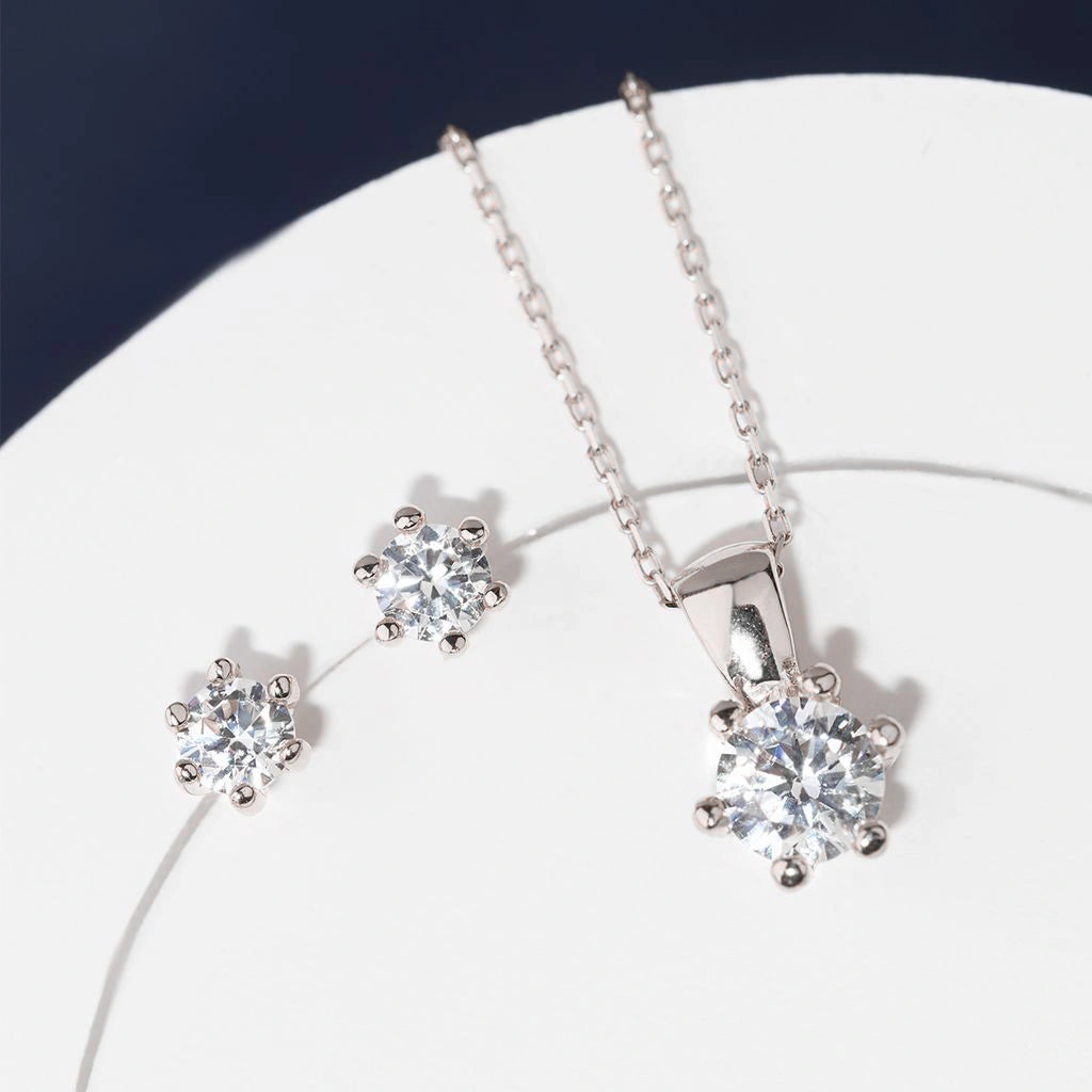 Punto Luce Classico in Oro con Diamante HPHT