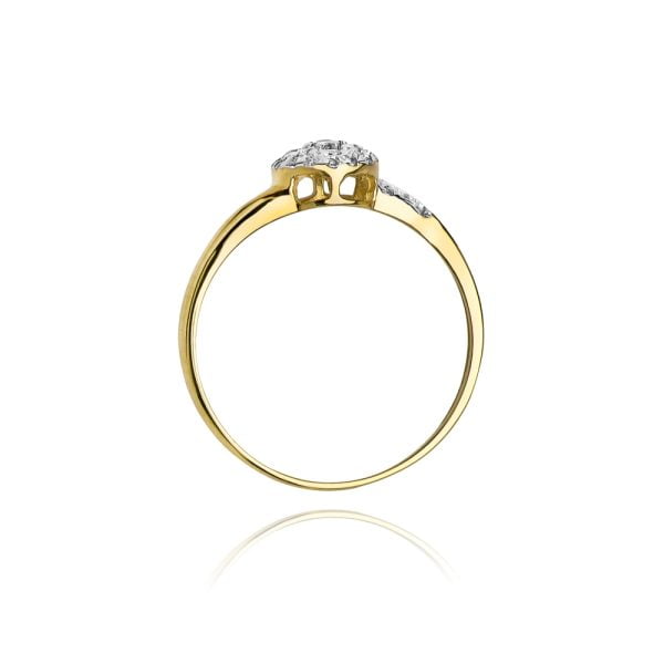 Anello in Oro con 30 Diamanti 0,20 ct