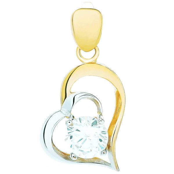 Collana in Oro Cuore Pendente