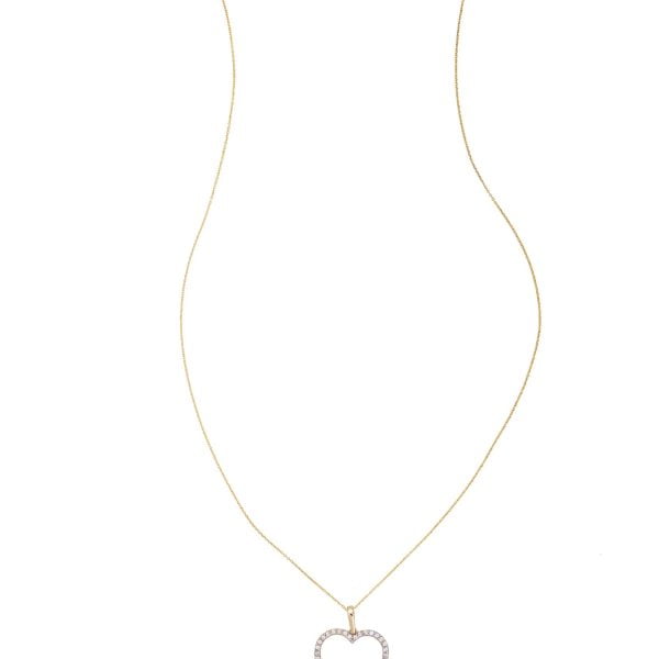 Collana in Oro con Cuore Vuoto