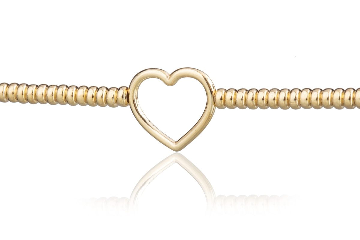 Bracciale con Anellini e Cuore