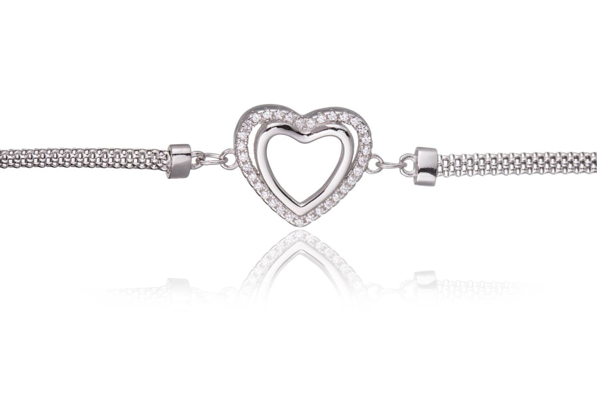 Bracciale Tulipano con Cuore