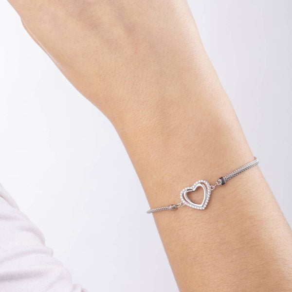 Bracciale Tulipano con Cuore