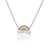 Collana con Arcobaleno e Nuvolette