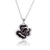 Collana Black Rose