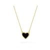 Collana in Argento Deep Heart Smaltata