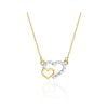 Collana in Oro Heart con Diamanti