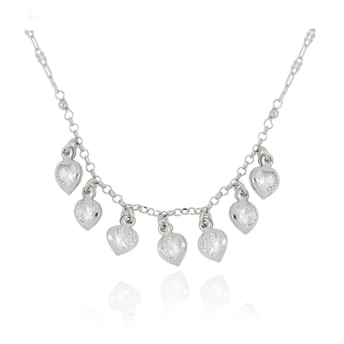 Collana Crystal Hearts