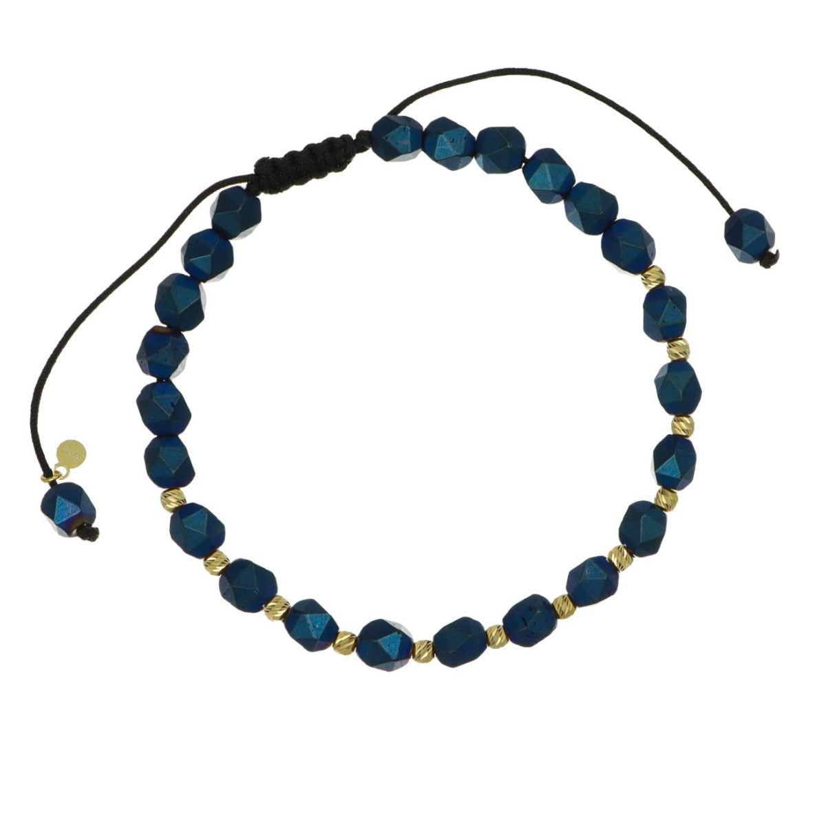 Bracciale in Oro con Pietre Blu