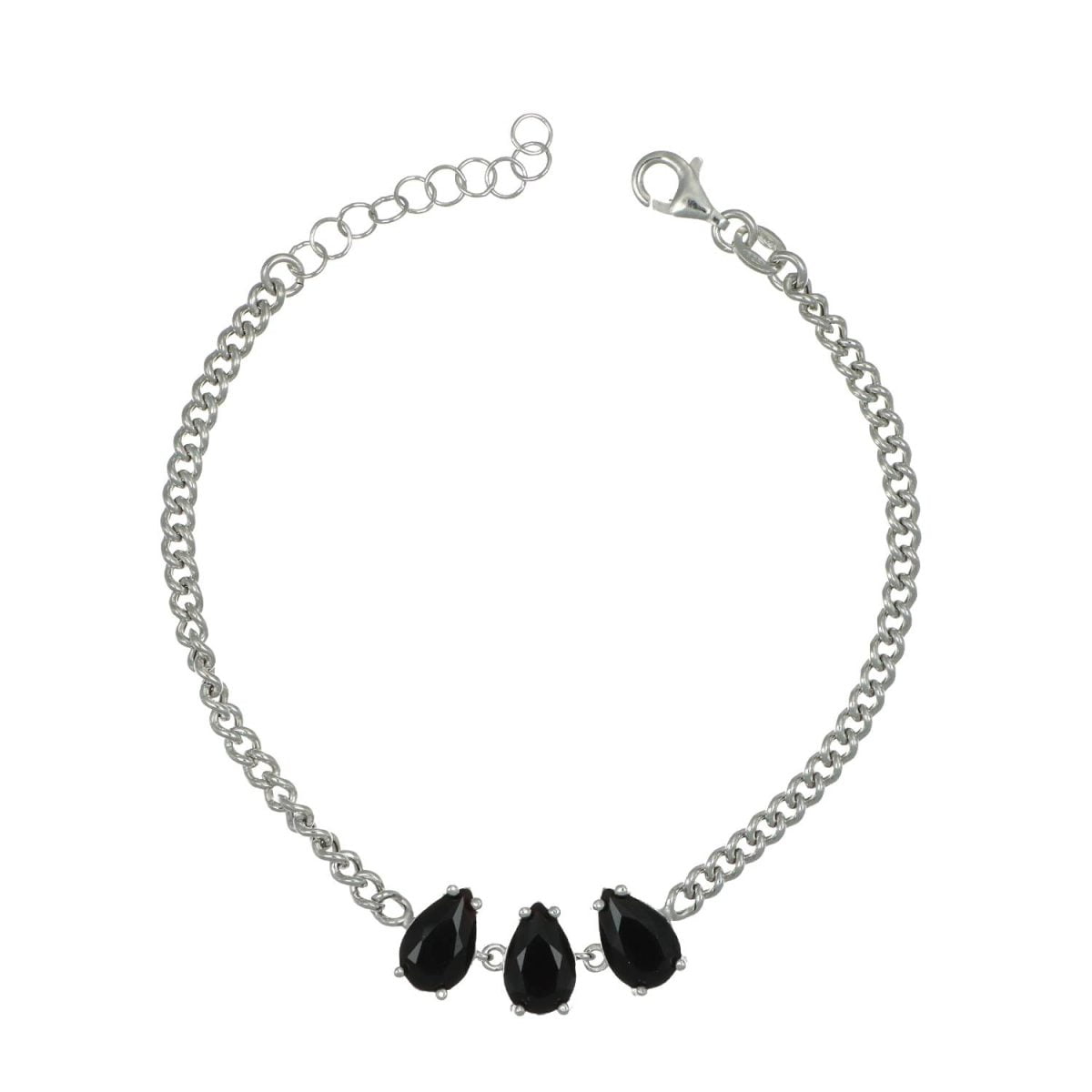 Bracciale con Zirconi a Goccia